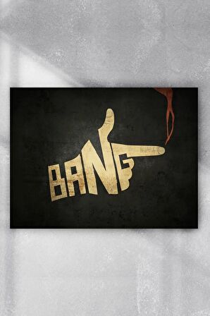 Bang Eğlenceli Mizahi Poster 