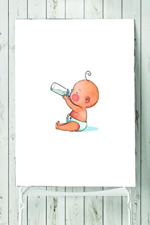 Küçük Bebek Çocuk Odası Poster 4 