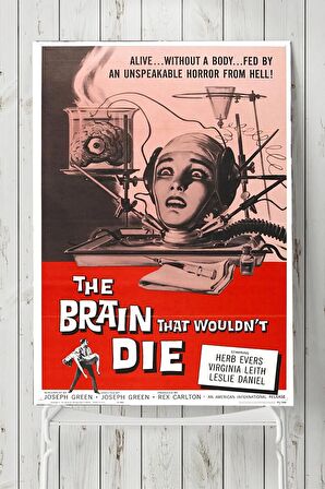 Brain That Wouldnt Die Bilimsel Poster 