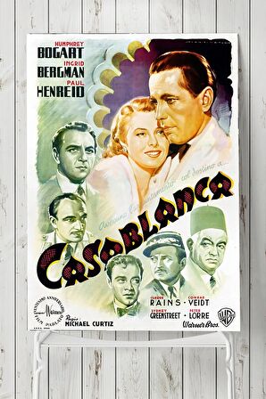 Casablanca Film Afişi Poster 3 