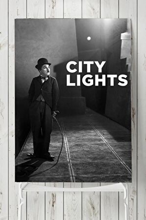 City Lights-şehir Işıkları Charlie Chaplin Film Afişi Poster 2 