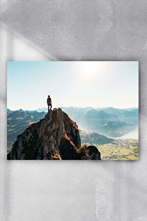 Dağ Doğa Manzara Poster 5 