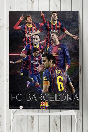 Fc Barcelona Futbol Posteri 
