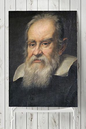 Galileo Galilei Bilimsel Poster