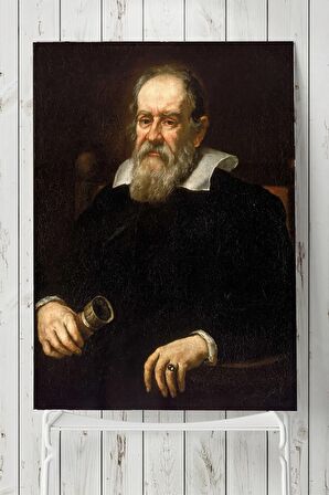 Galileo Galilei Bilimsel Poster 2 