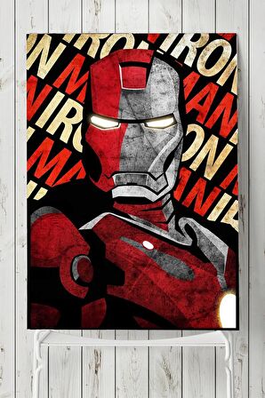 Iron Man Art Sanatsal Poster 