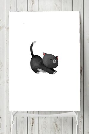 Kedi Çocuk Odası Poster 2 