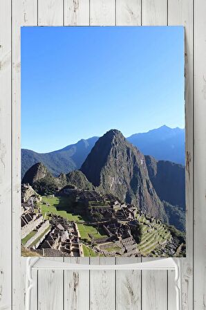 Machu Picchu Manzara Posteri 2 