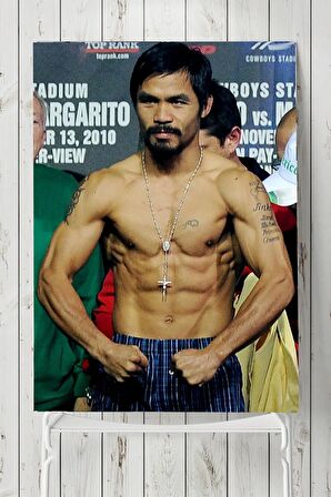 Manny Pacquiao Dövüş Posteri 