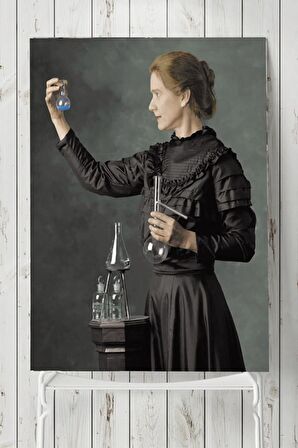 Marie Curie Bilimsel Poster 2 