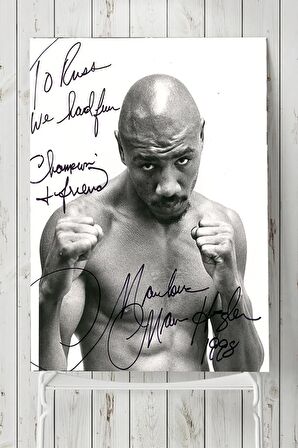 Marvin Hagler Dövüş Posteri 