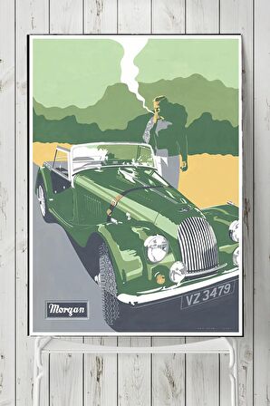 Morgan Vintage Araba Posteri 