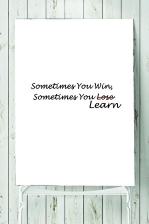Win - Learn Girişimcilik Poster 