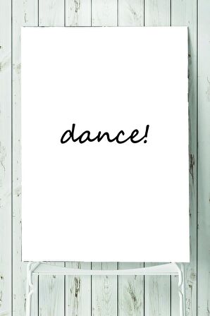 Dance Motivasyon Poster 