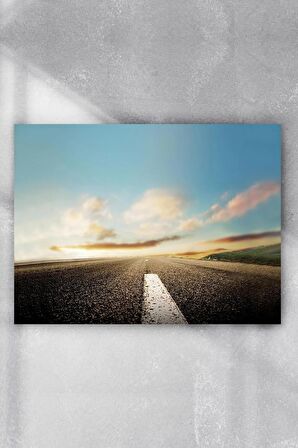 Uzun Yol Motivasyon Poster 