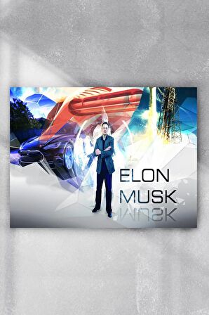 Elon Musk Girişimcilik Poster 2 