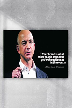 Jeff Bezos Girişimcilik Poster 3 