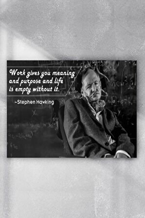 Stephen Hawking Motivasyon Poster 
