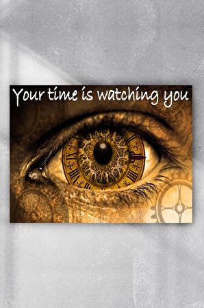 Your Time Is Watching You Girişimcilik Poster 