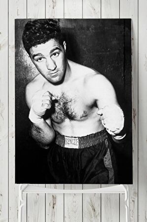 Rocky Marciano Dövüş Posteri 2 