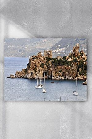 Sicilya Manzara Poster 