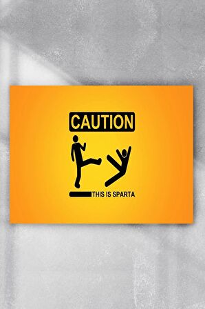 This Is Sparta Eğlenceli Mizahi Poster 