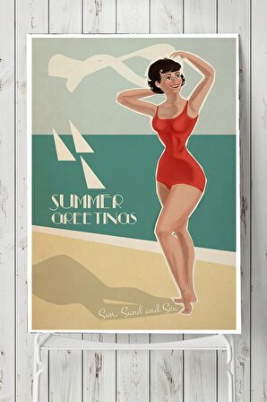 Summer Vintage Poster 