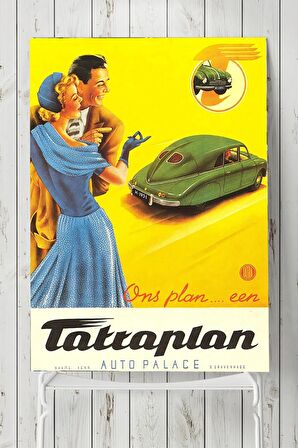 Vintage Araba Posteri 