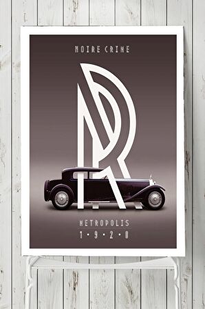 Vintage Araba Posteri 3 