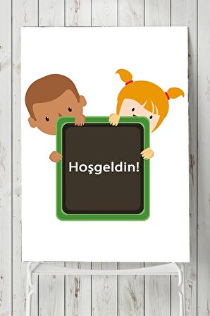 Hoş Geldin Çocuk Odası Poster 