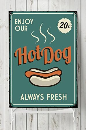 Hot Dog Mutfak Poster 