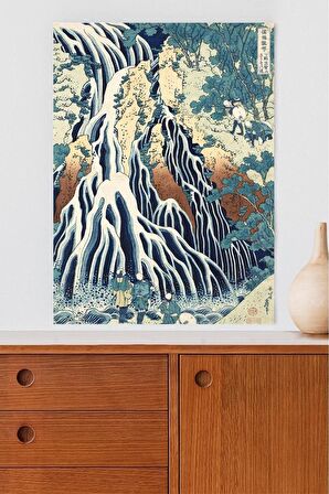 Kirifuri Waterfall - Katsushika Hokusai Sanatsal Poster