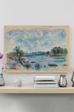 Landscape At Pont Aven - Auguste Renoir Sanatsal Poster