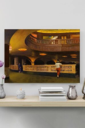 The Sheridan Theatre - Edward Hopper Sanatsal Poster