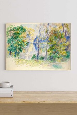 View Of A Park - Auguste Renoir Sanatsal Poster