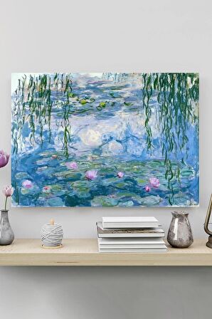 Water Lilies - Nilüferler - Claude Monet Sanatsal Poster