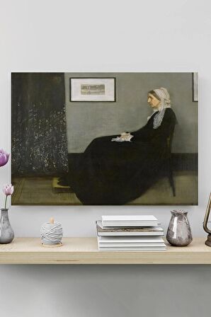 Whistlers Mother - James Abbott Whistler Sanatsal Poster