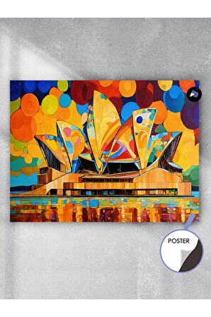 Avustralya Sidney Poster - Afiş - Dekoratif Duvar Posteri
