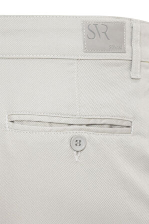 Taş Slim Fit Armürlü Pantolon