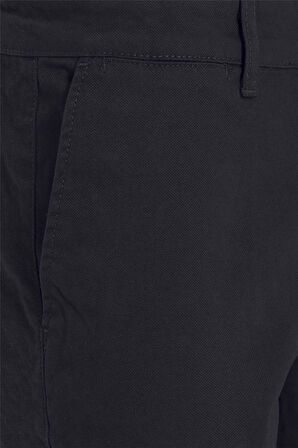 Lacivert Regular Armürlü Pantolon