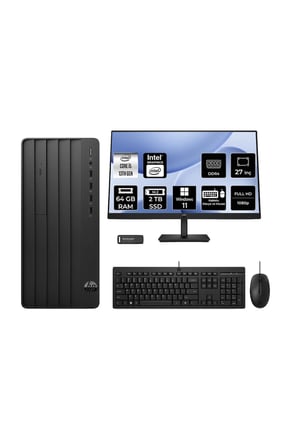 Pro Tower 290 G9 i5 13500 64GB 2TB SSD W11H Masaüstü Bilgisayar + 27" Monitör