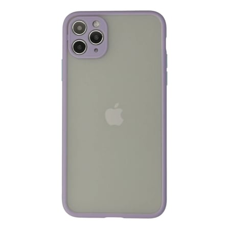 Apple iPhone 12 Pro Max Kılıf Montreal Silikon Kapak - Mor