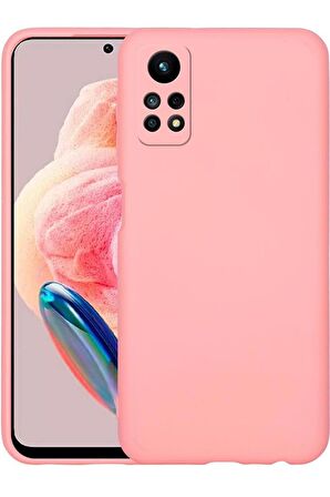 Xiaomi Redmi Note 12 Pro 4G Kılıf Lansman Tasarım İç Yüzeyi Kadife Silikon