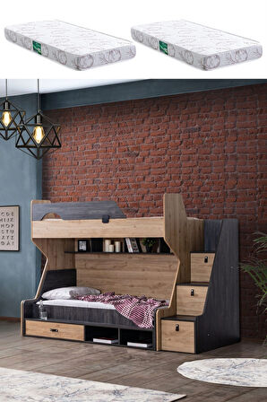 Ranza, Doğa Ranza Karyola + 2 Adet Comfort Yatak
