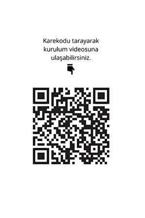 Ranza, Asya Ayrılabilir Ranza, 2li Beyaz Ranza - 90x190 Cm