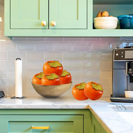 Yapay Meyve Cennet Hurması Fruit Tropik Meyve 12*7cm 1adet