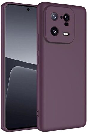 Xiaomi Mi 13 Pro Kılıf Lansman Tasarım İç Yüzeyi Kadife Silikon