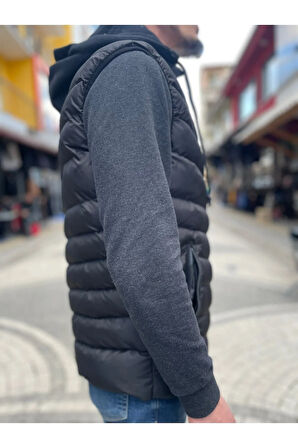 Mdy Çıkarılabilir Seyyar Kapüşonlu Dolum Şişme Yelek