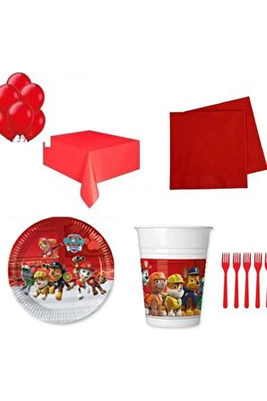 Paw Patrol Doğum Günü Parti Set 8 Kişilik