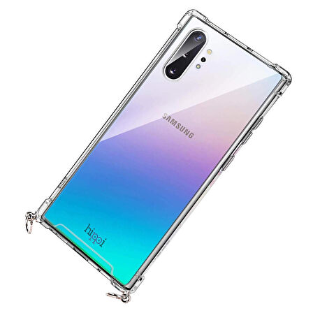 Hippi Samsung Galaxy Note 10 Plus Uyumlu Şeffaf Kılıf